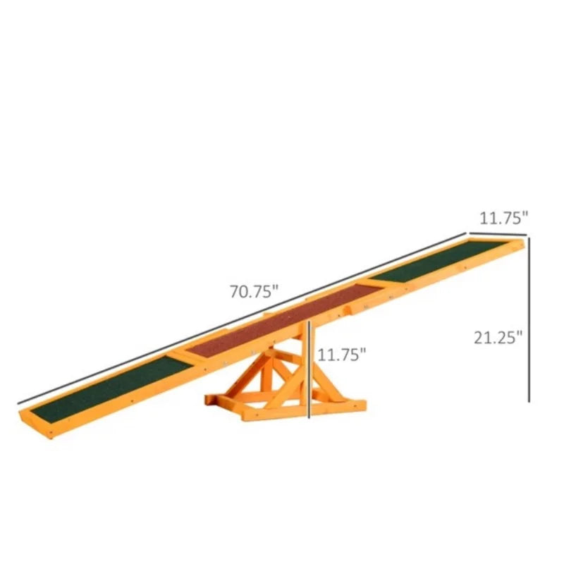 Pet Seesaw Activity Practice Dog Training
