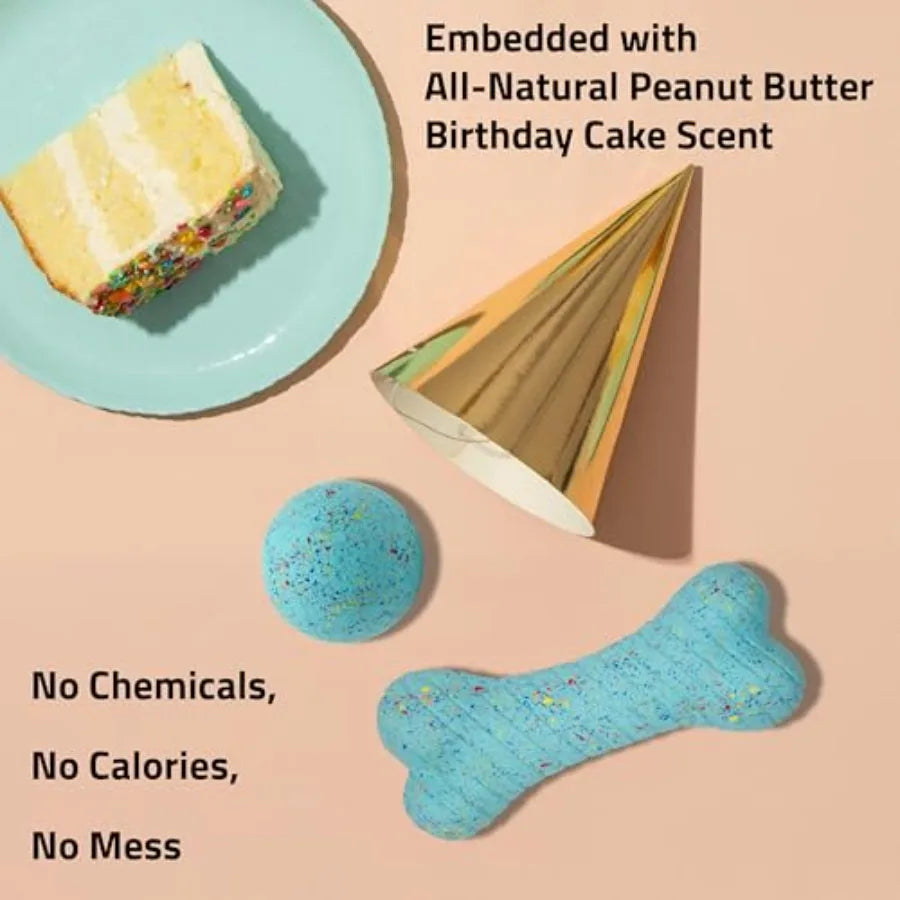 Birthday Box Dog Toys for Large Dogs
