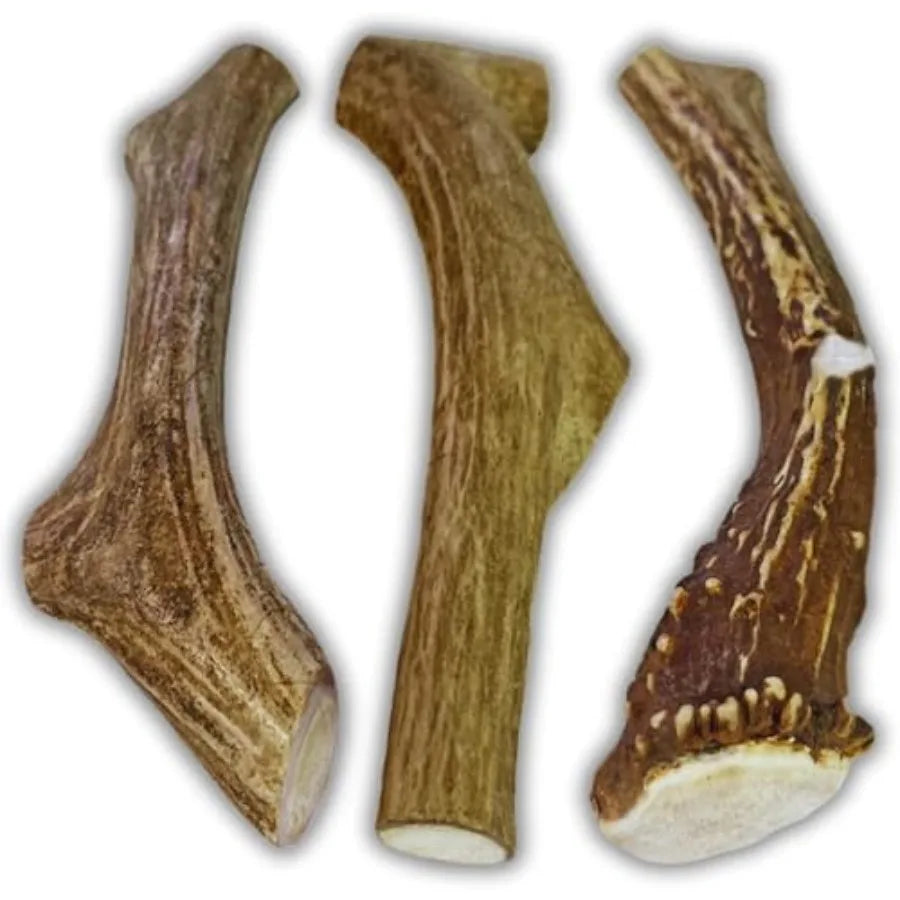 YAO HUI HUANG Deer Antler Chews 3 Packages Large Dogs