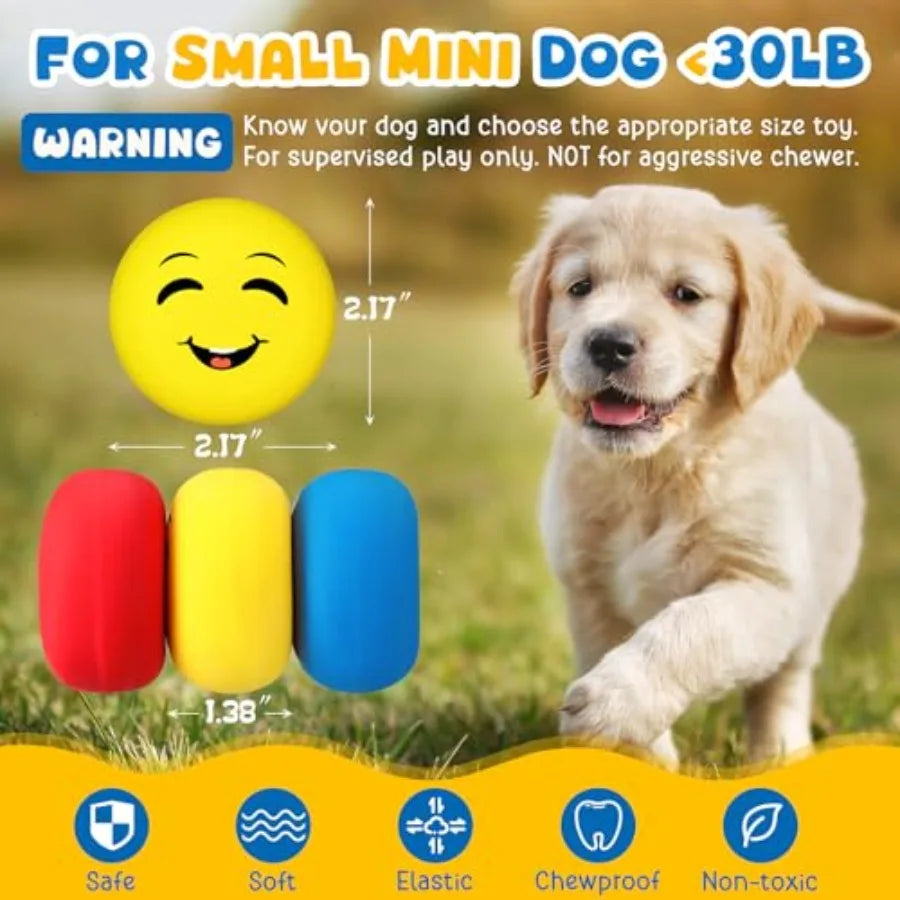 40 Pcs Bulk Dog Squeaky Toys