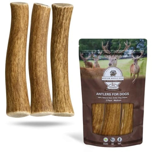 Yao Hui Huang Deer Antler Dog Chews 3-Pack Long Lasting