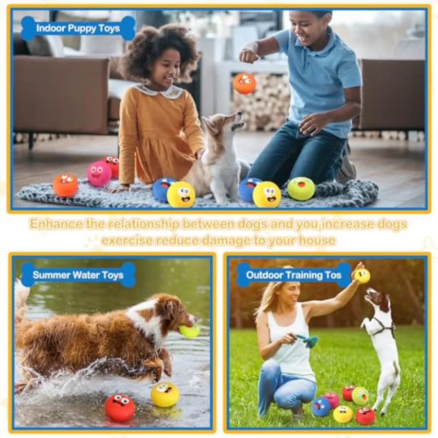 Yao Hui Huang 24 Pcs Dog Squeaky Toys Small Breeds