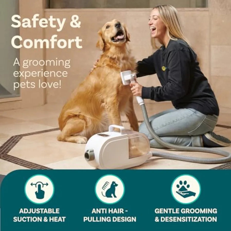 Dog Grooming Kit Pet Clippers Nail Grinder