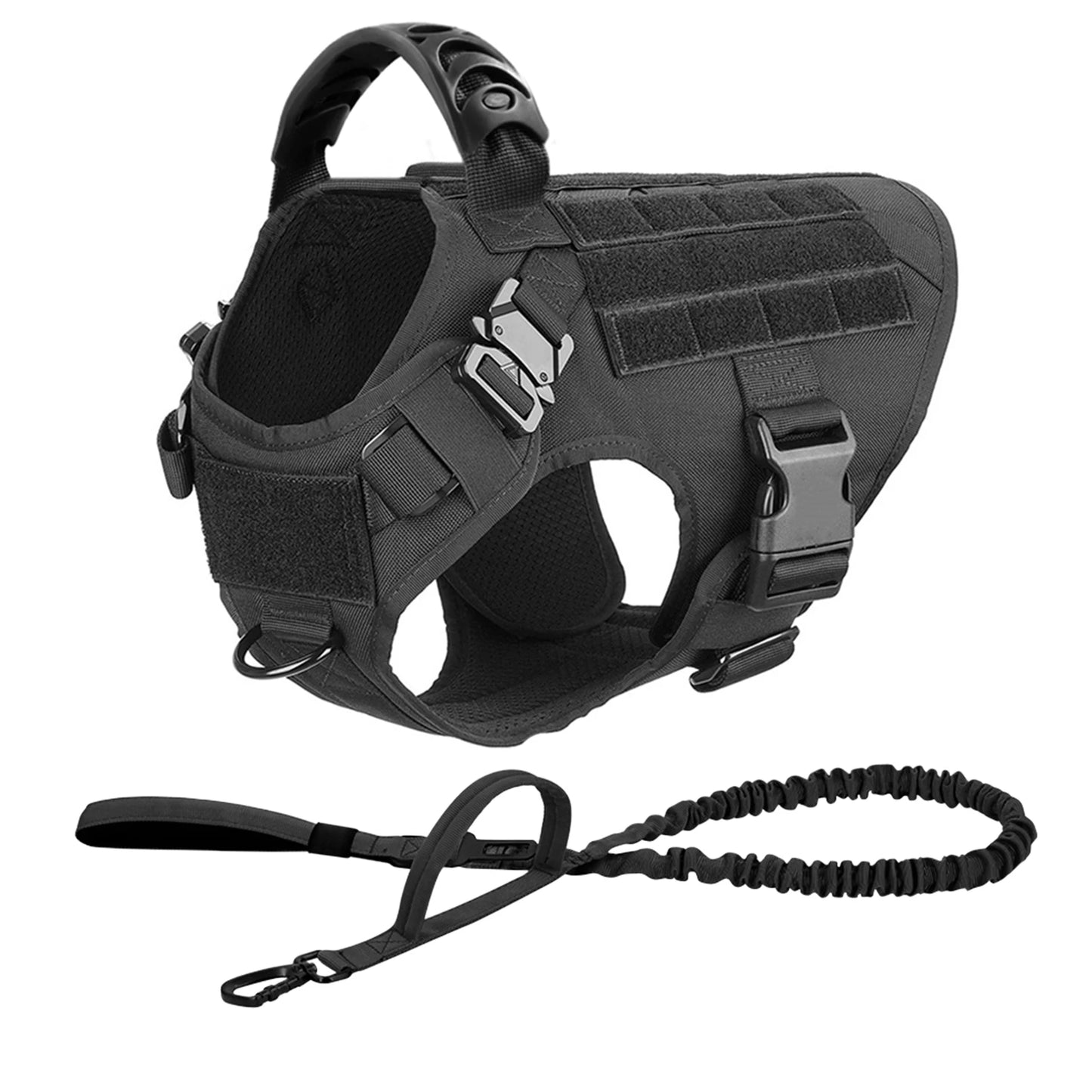 Tactical Dog Harness Leash
