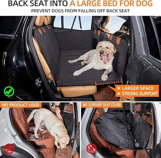 Back Seat Extender Dog Seat Cover For Cars Hammock