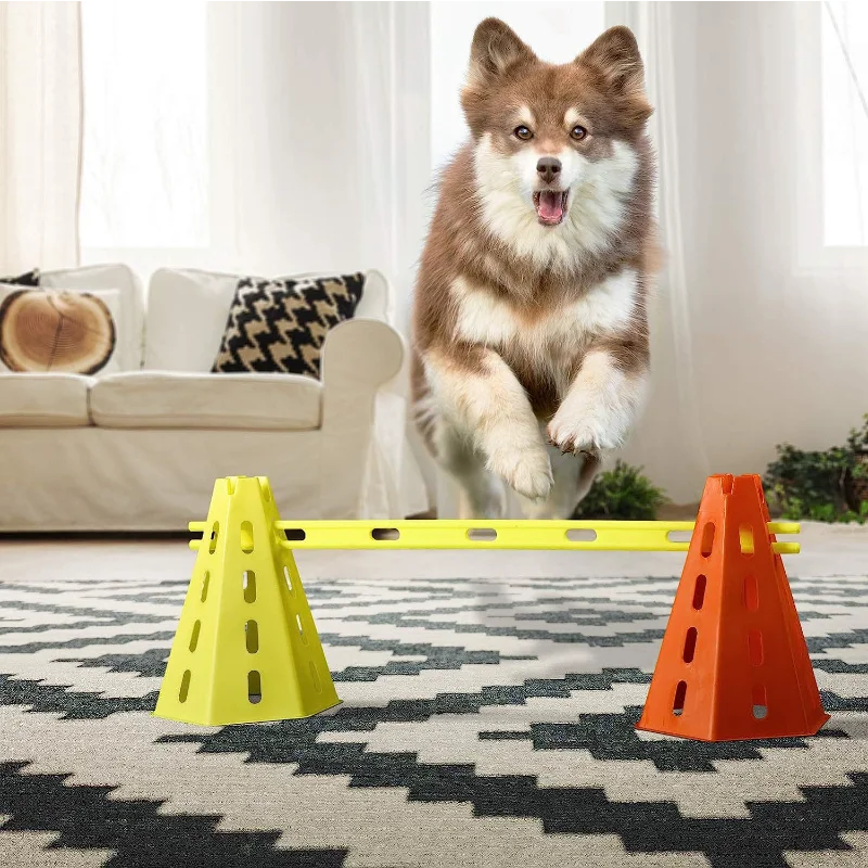 Pet Agility Training Set Jumping Bar Dog Obstacle Training