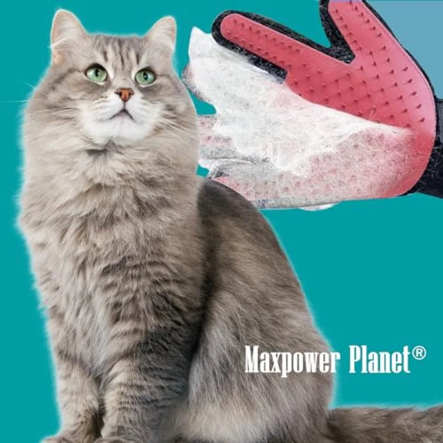 Pet Grooming Gloves for Dogs and Cats
