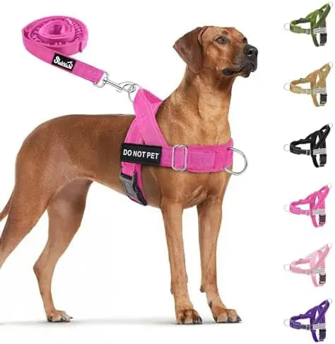 Lightweight Dog Harness for Medium Large Dogs – Reflective & Soft Design