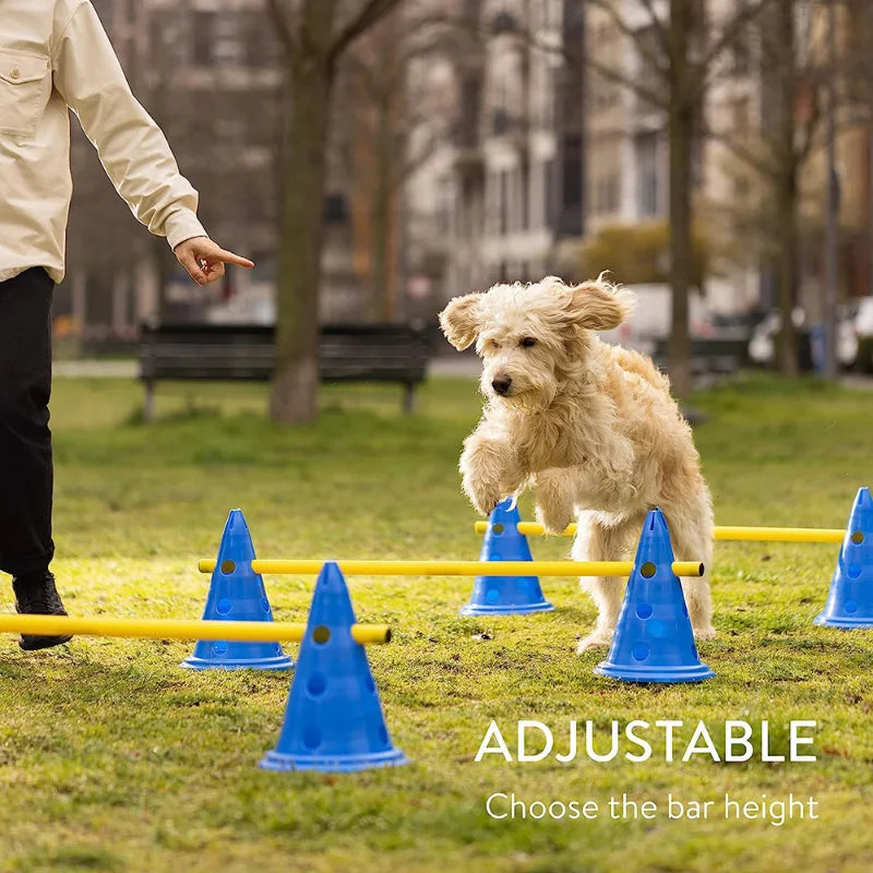 Pet Agility Training Set Jumping Bar Dog Obstacle Training