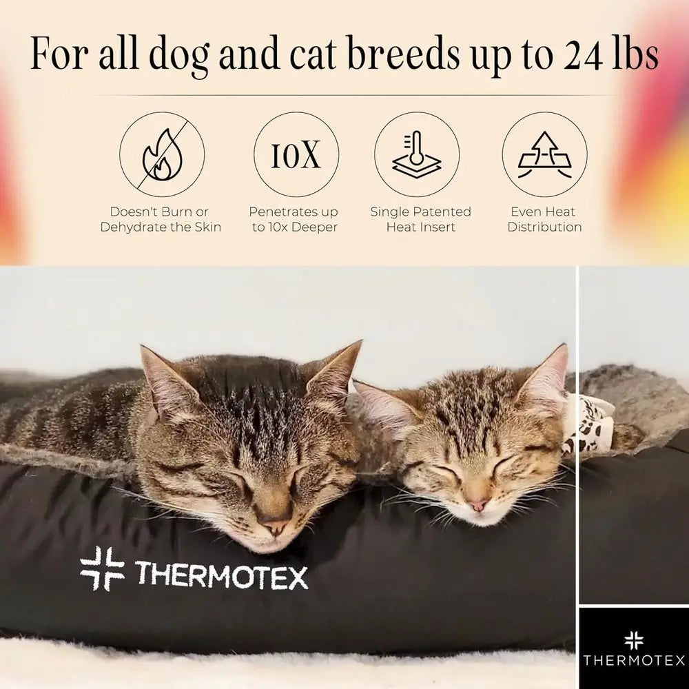 Infrared Warming Pet Bed for Cats and Dogs Arthritis Relief