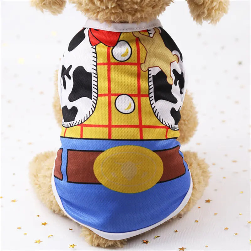 Cartoon Clothing Puppy Dogs Soft Vests
