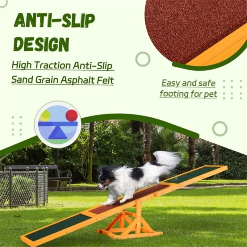 Pet Seesaw Activity Practice Dog Training