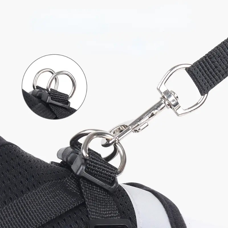 Pet Leash Undershirt Harnesses Mesh