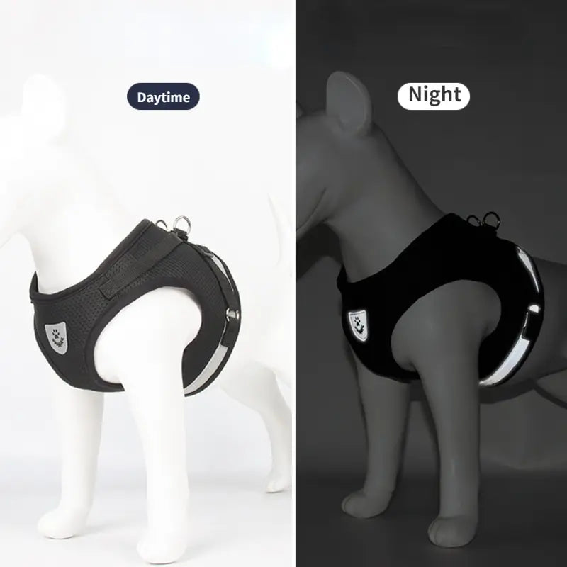 Pet Leash Undershirt Harnesses Mesh