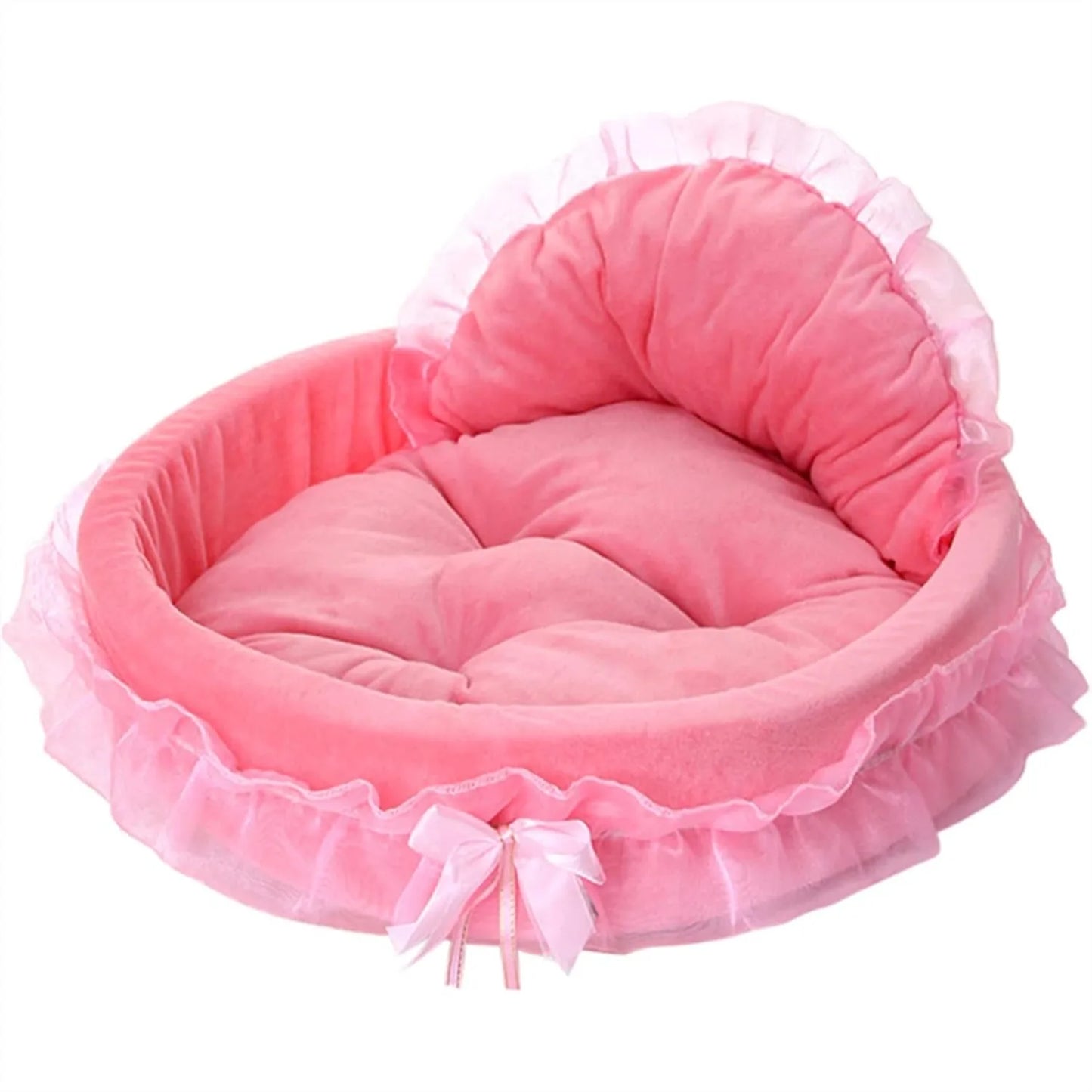 Soft Plush Pet Bed For Dogs And Cats Washable Nest