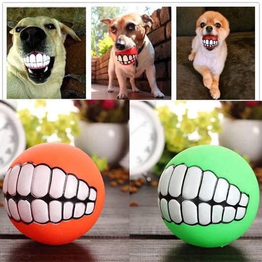 Pawstrip Durable Rubber Squeaky Dog Chew Toy For Small Dogs
