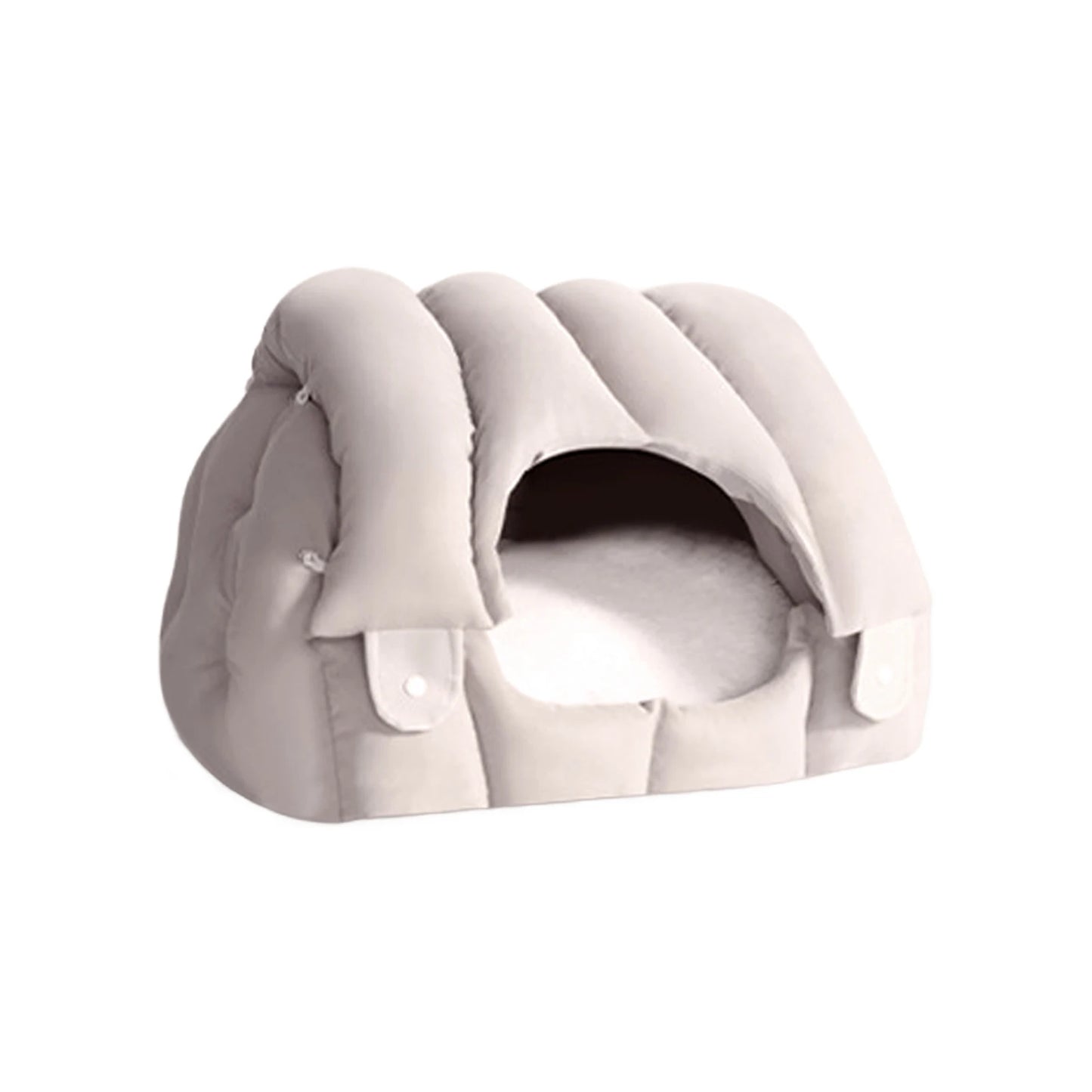 Pet Sofa Bed Dual Purpose Cat Tent With Washable Cushion