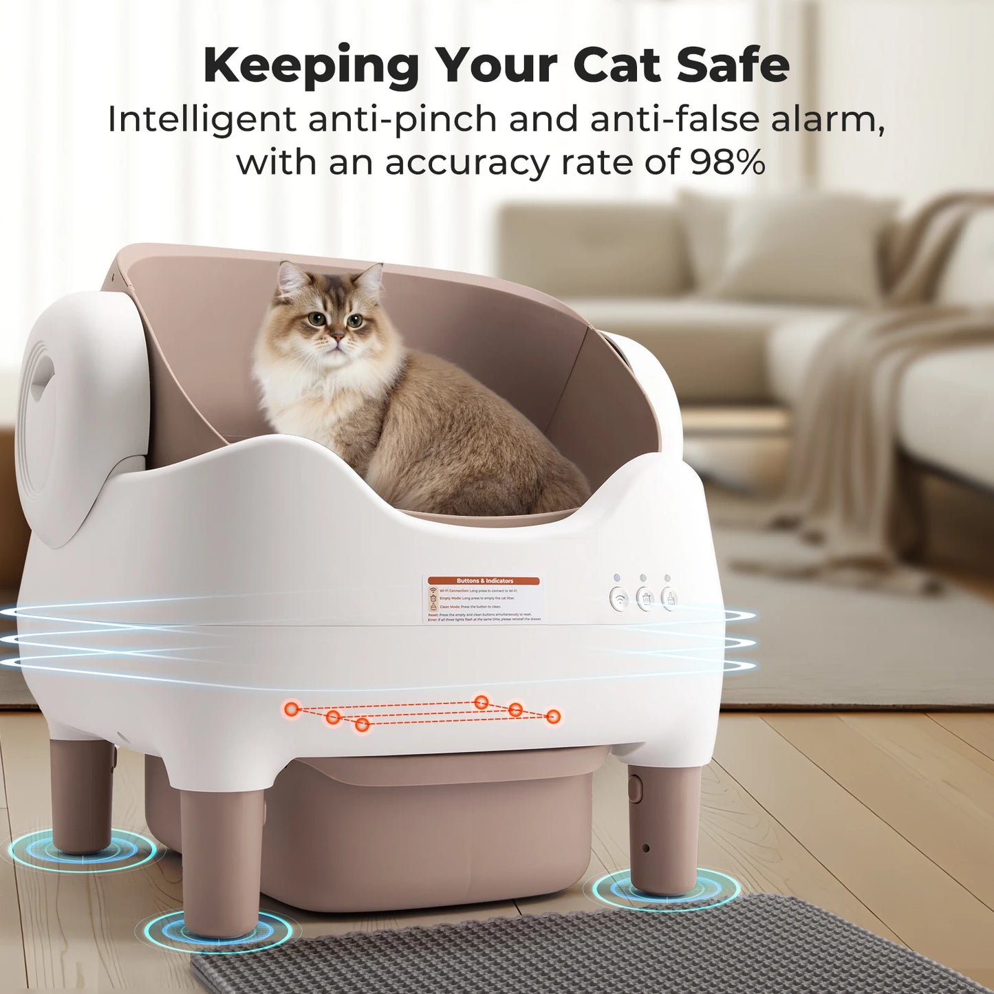 Self Cleaning Litter Box
