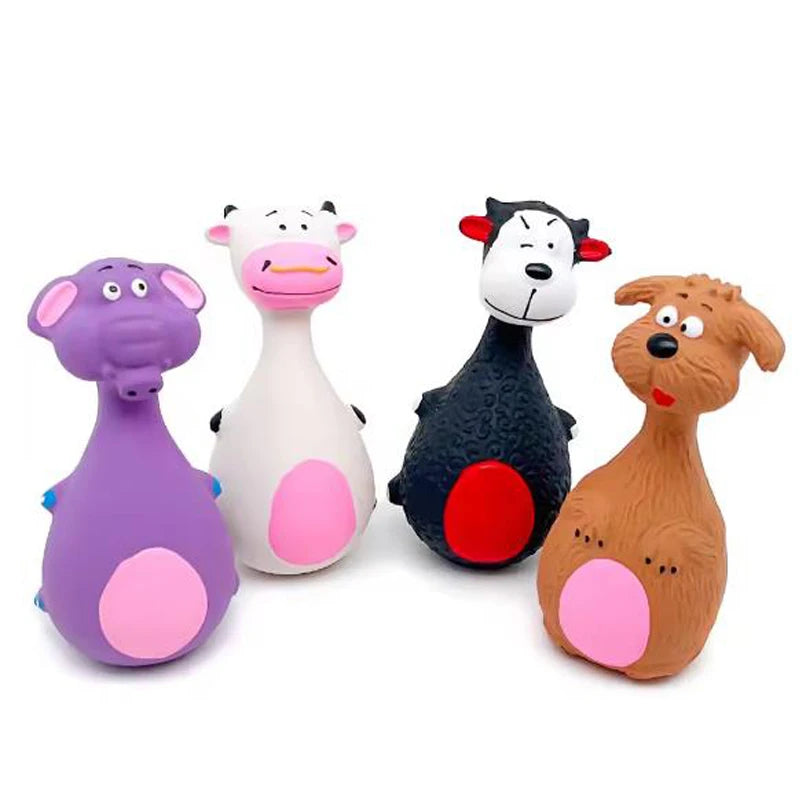 Fat Bellied Cartoon Fun Bite Resistant Latex