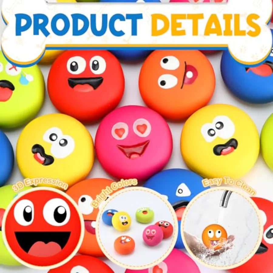 Yao Hui Huang 24 Pcs Dog Squeaky Toys Small Breeds