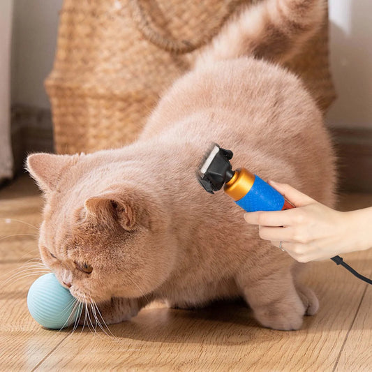 Hand Piece Cutter W/ Plug& 2 Blades for Dogs Cat Goat Alpaca, Llamas, Angora Rabbits Shearing