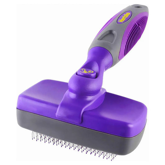 Self-Cleaning Slicker Brush