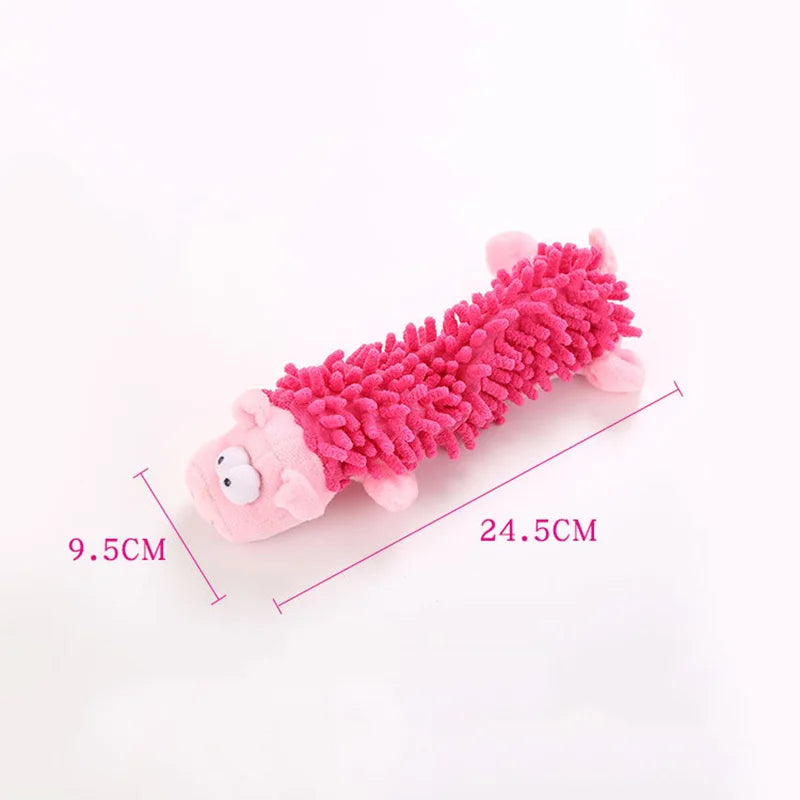 Animal Shape with Squeaky for Small Dogs
