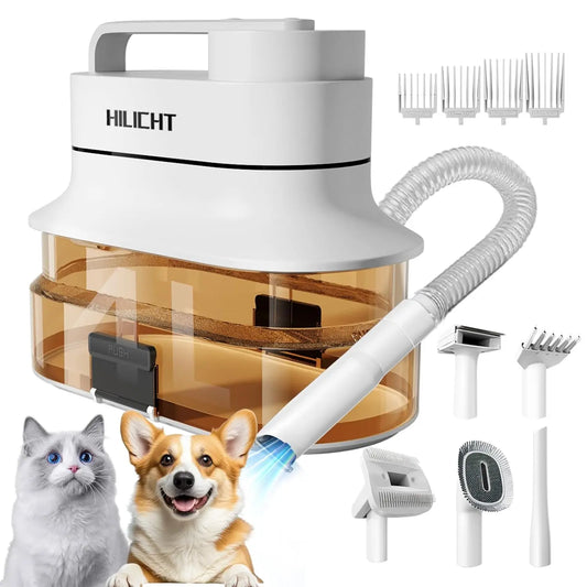 4L Dust Cup Pet Grooming Vacuum Kit