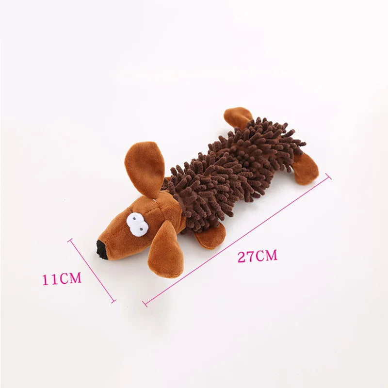 Animal Shape with Squeaky for Small Dogs