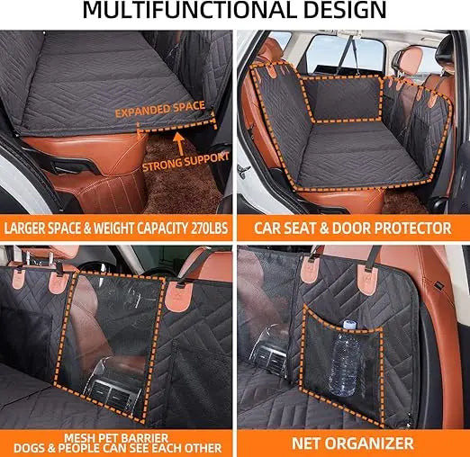 Back Seat Extender Dog Seat Cover For Cars Hammock