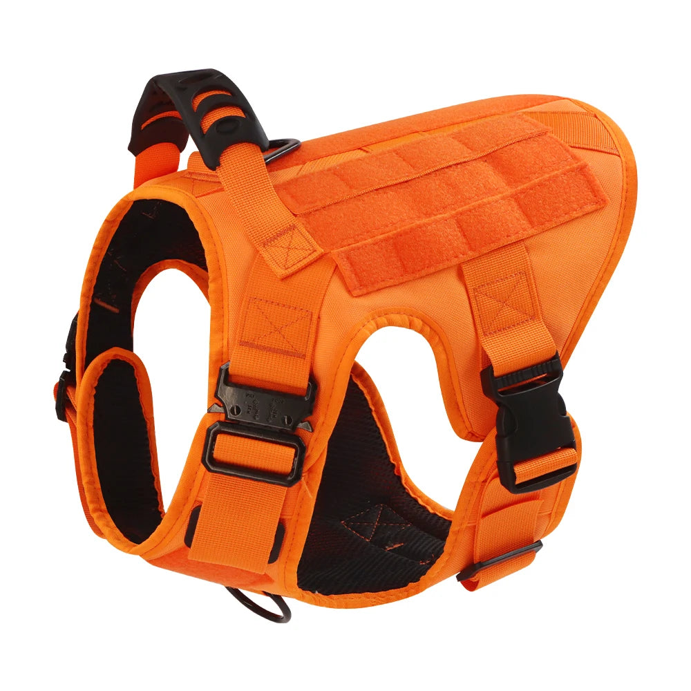 Military Pink Camouflage Dog Harness