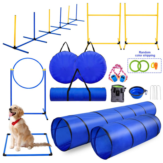 Dog Agility Course Backyard Set Dog Training