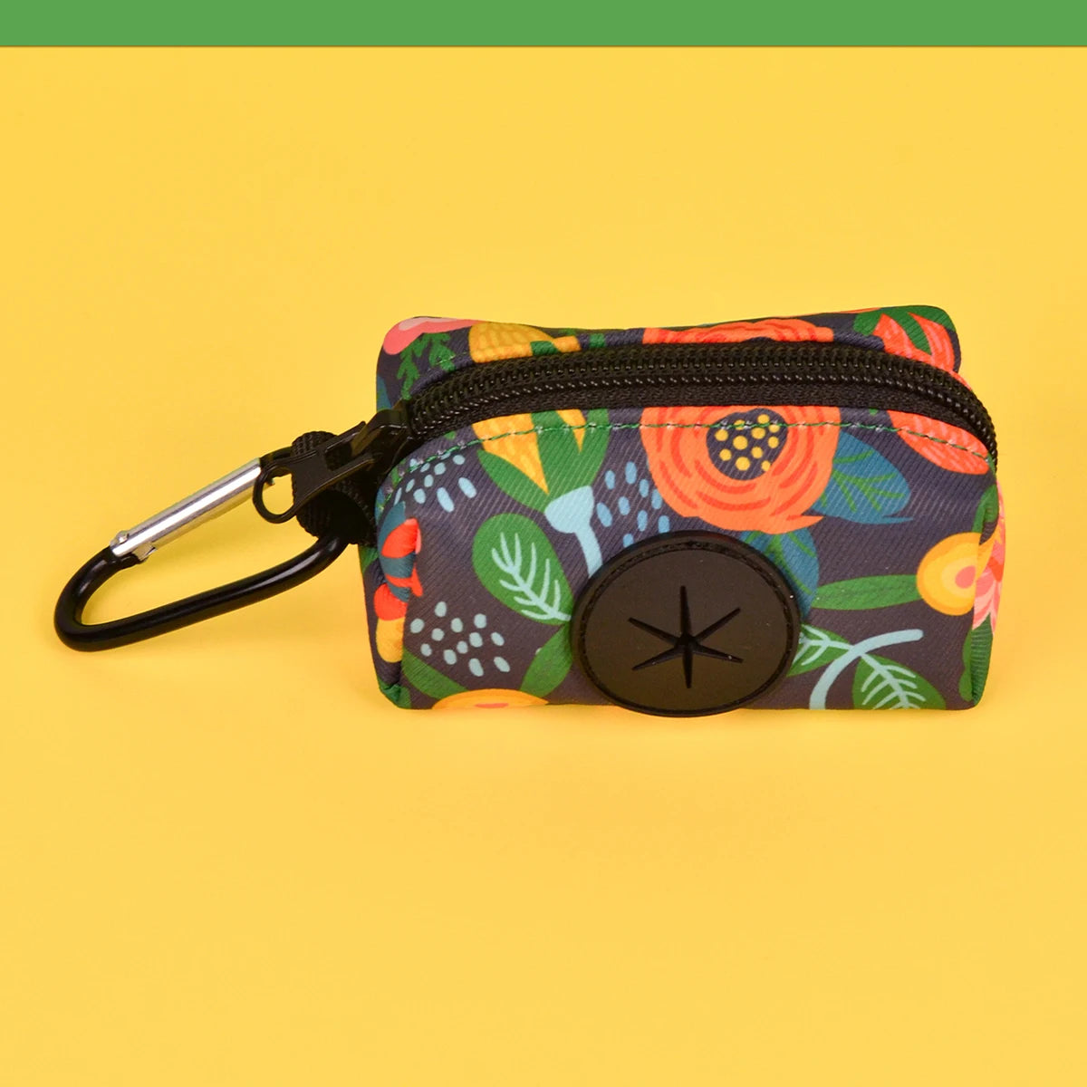 None Dog Poop Bag Holder Leash Attachment Dispenser