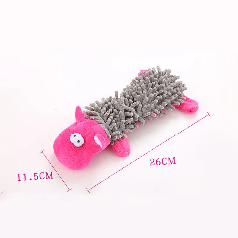 Animal Shape with Squeaky for Small Dogs