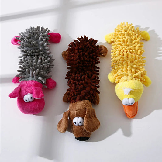 Animal Shape with Squeaky for Small Dogs