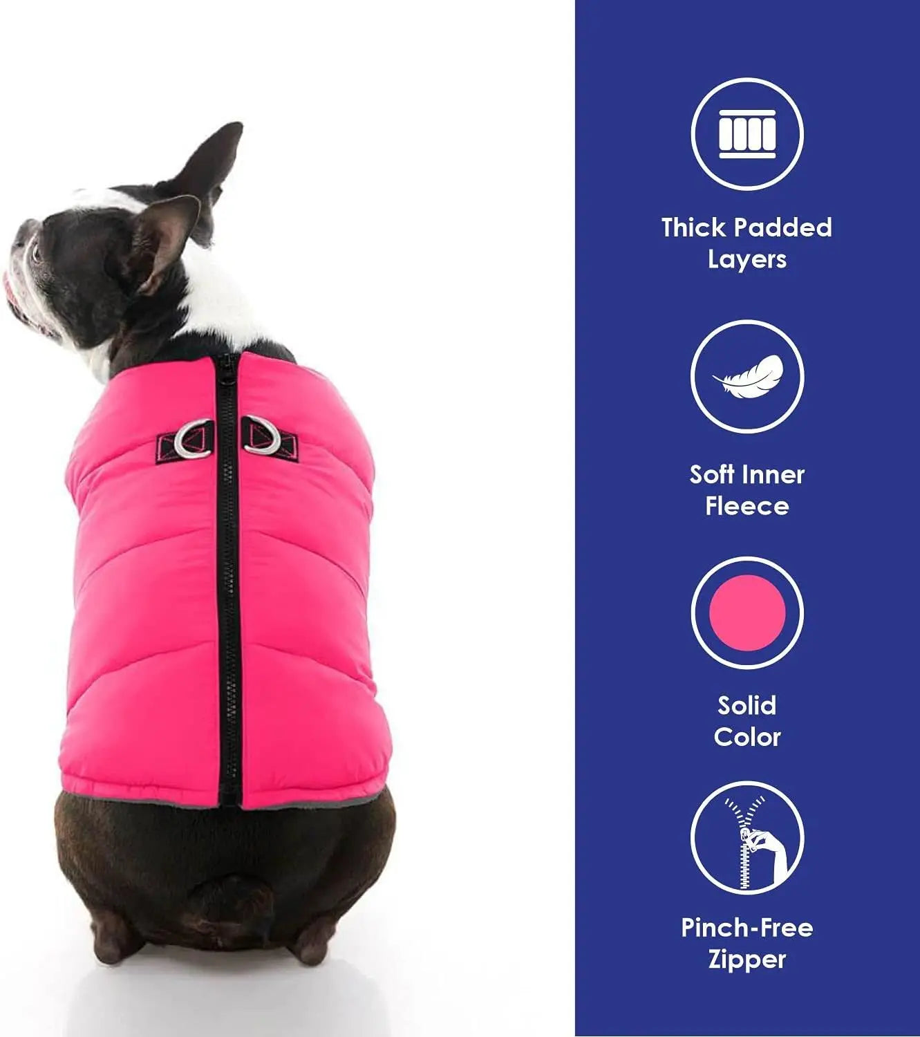 Warm Fleece Dog Jacket