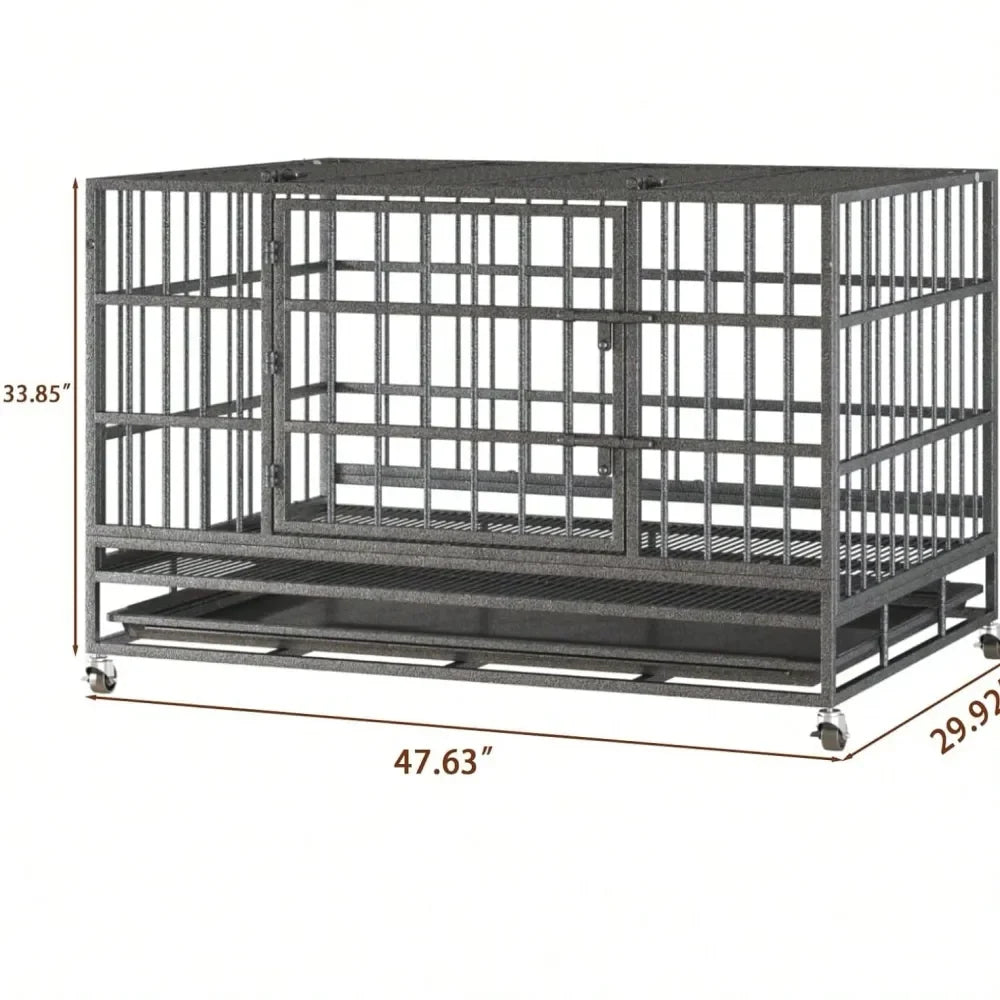 38 Heavy Duty Indestructible Dog Crate