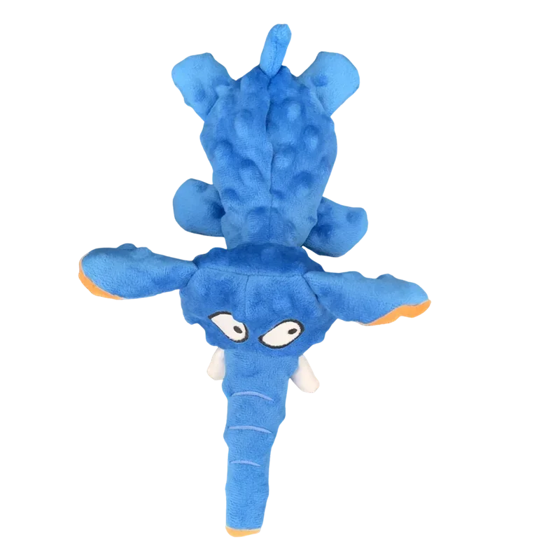 Stuffing-Free Plush Elephant Dog Toy