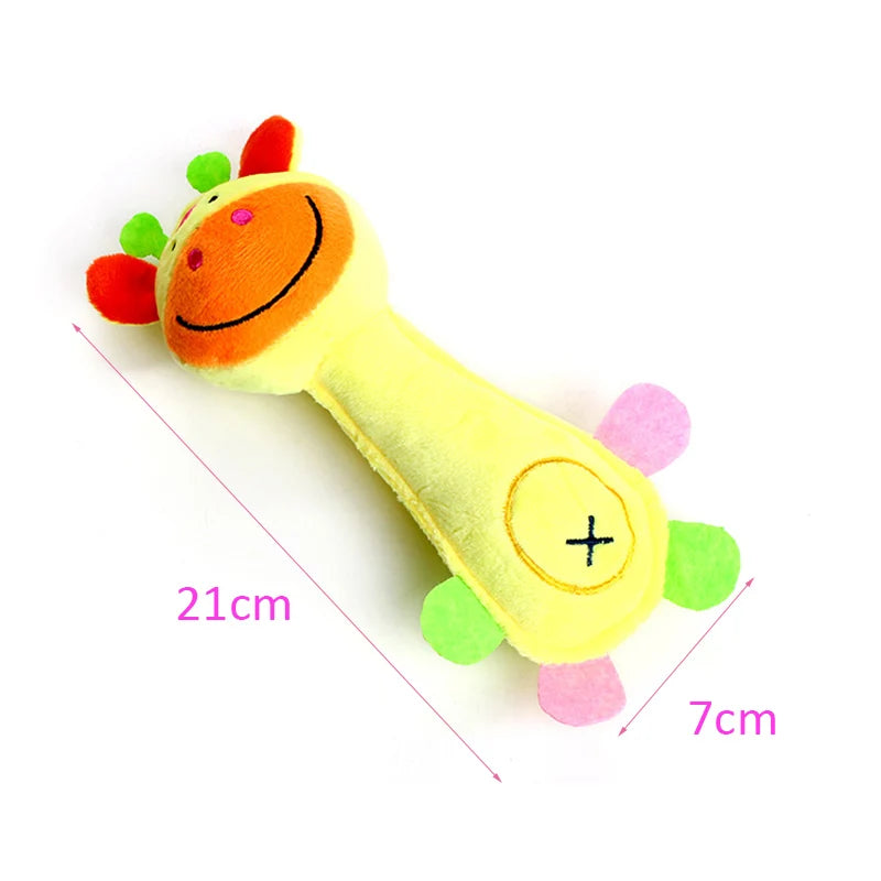 Animal Shape with Squeaky for Small Dogs